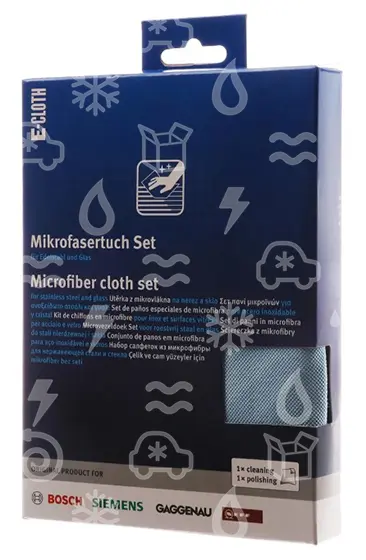 čistič na nerezové plochy BOSCH / SIEMENS, 2x utěrky